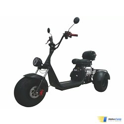 Электроскутер IKINGI X7 PRO Trike Черный - Фото