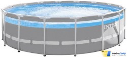 Каркасный бассейн Intex Prism Frame Clearview 26730 (488х122) - Фото